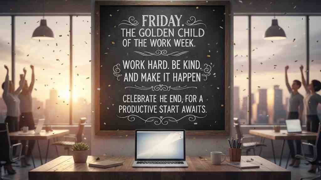 friday work quotes That Boost Motivation and Celebrate the End of the Week 1 friday work quotes